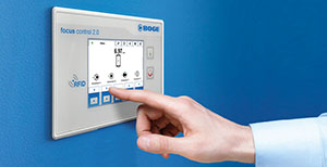 Image Of BOGE Compressors Focus Control Product In Use By Male